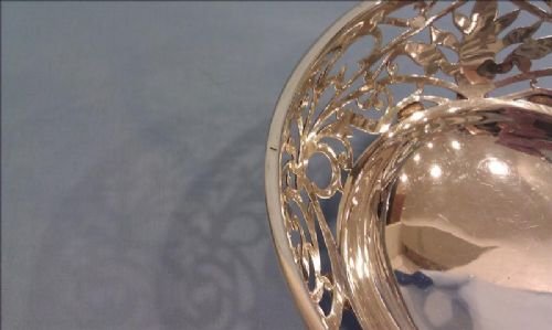 fig 3. Fabulous Solid Silver Bowl Chester 1913 - W Neale