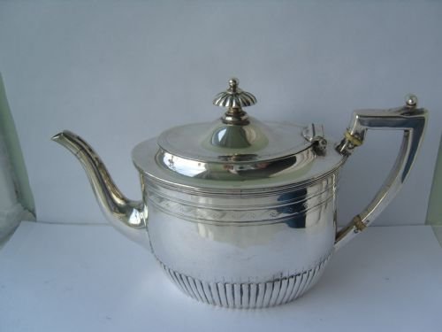 fig 1. Victorian Silver 3 Piece Batchelors Tea Set
