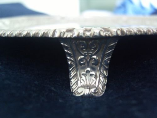 fig 3. Lovely Edwardian Solid Silver Salver