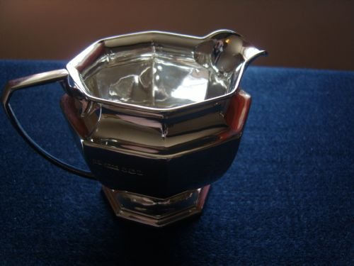 fig 3. Stunning Art Deco Silver 4 Piece Tea & Coffee Set.
