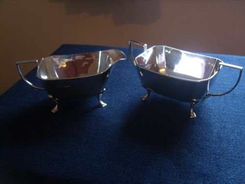 fig 3. Stunning Art Deco Silver 4 Piece Tea and Coffee Set