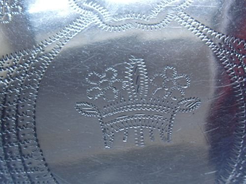 fig 2. Rare Silver Tray Sigmund Zyto London 1923