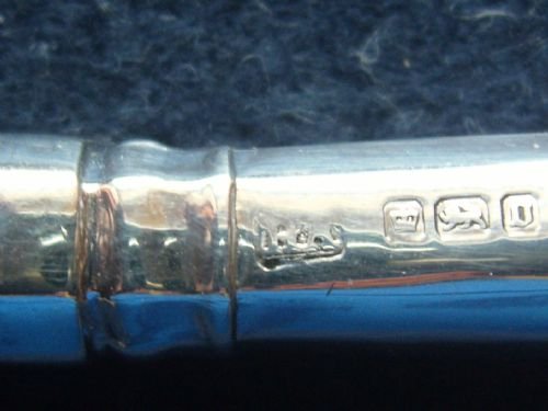 fig 2. Edwardian Silver Handled Letter Opener Boxed