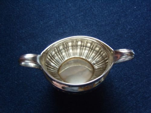 fig 2. Lovely Victorian Silver Sugar Bowl