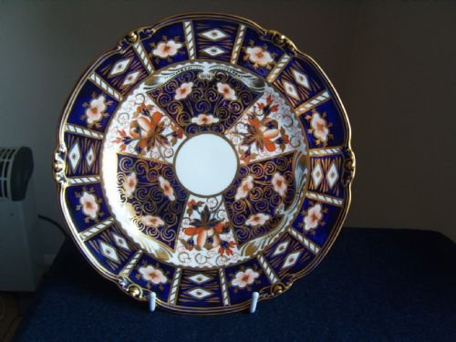 Lovely Royal Crown Derby Imari Cabinet\dinner Plate 1915