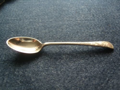 fig 2. Boxed Set Of Edwardian Silver Teaspoons & Sugar Tongs.