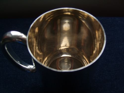 fig 1. Substantial Victorian Silver Pint Tankard