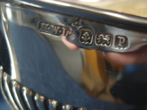 fig 2. Lovely Little Silver Hallmarked Cream Jug