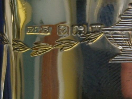 fig 4. Stunning Silver Hallmarked Five Piece Boxed Cruet Set