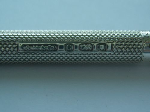 fig 3. Lovely Silver Hallmarked Propelling Pencil