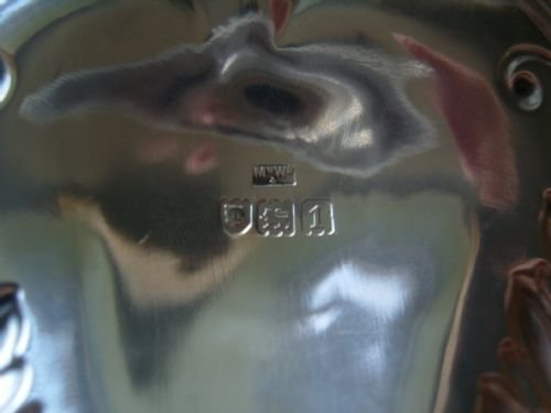 fig 3. Stunning Edwardian Large Silver Fruit Bowl