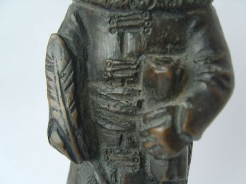 fig 2. Stunning Victorian Bronze Figure Of A Scribe B.Zoffomel
