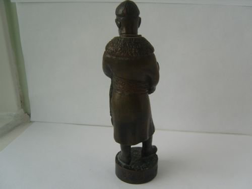 fig 3. Stunning Victorian Bronze Figure Of A Scribe B.Zoffomel