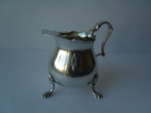 Delighful Little Edwardian Silver Cream or Milk Jug
