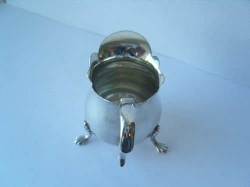 fig 3. Delighful Little Edwardian Silver Cream or Milk Jug