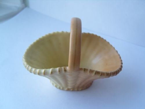 Lovely Royal Worcester Edwardian Blush Ivory Basket