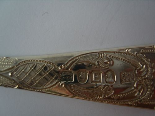 fig 3. Lovely Pair Georgian Silver Berry Spoons London 1800 Bateman