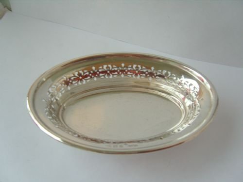 Vintage Silver Bon Bon Dish -Birm 1918- J.gloster Ltd

