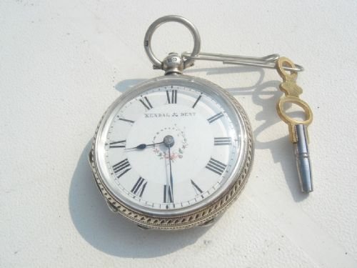 Stunning Victorian Silver Cased Pocket\fob Watch