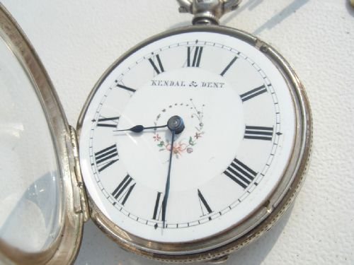 fig 1. Stunning Victorian Silver Cased Pocket\Fob Watch