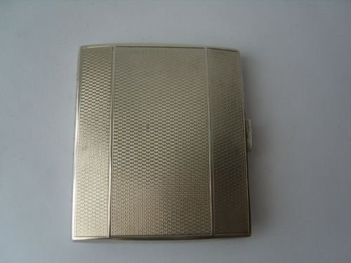 Hallmarked Silver Cigarette\card Case Willian Neale
