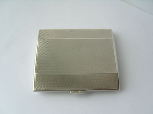 fig 1. Hallmarked Silver Cigarette\Card Case Willian Neale