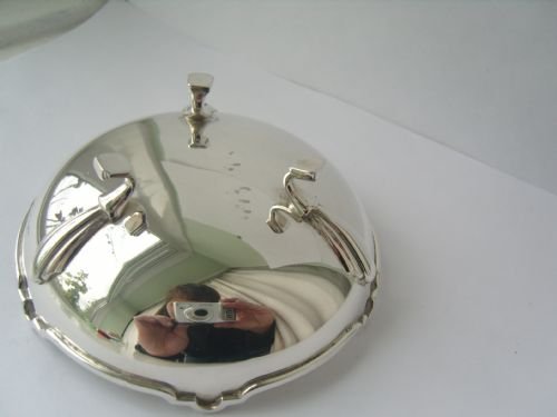 fig 2. Stunning Unusual Hallmarked Silver Sweet Dish