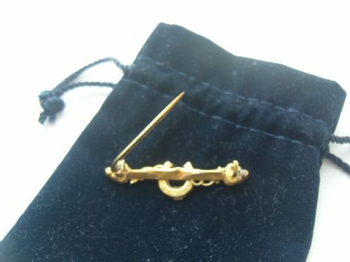 fig 3. Lovely Victorian 9ct Gold Horrseshoe Brooch