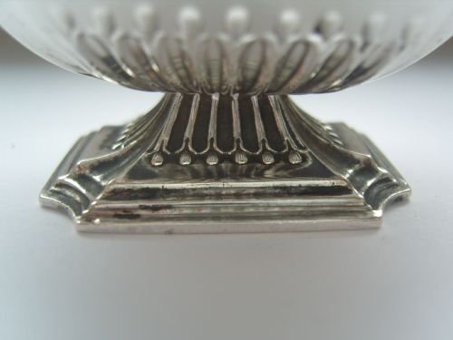 fig 3. Lovely Pair of Victorian Hallmarked Silver Salts
