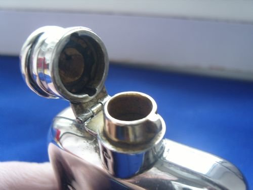 fig 2. Stunning Victorian Silver Hip Flask Sampson and Mordan Scottish Provenance