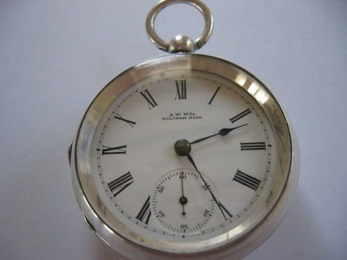 Lovely Edwardian Waltham Silver Gents Pocket Watch.