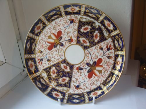 Lovely Royal Crown Derby Imari Cabinet\dinner Plate 1903