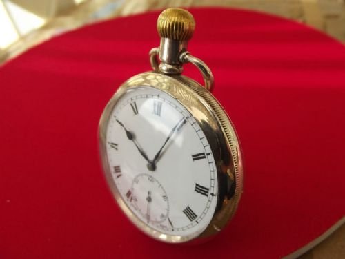 fig 1. Lovely Victorian Silver Gents Pocket Watch