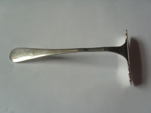 fig 1.
Lovely Hallmarked Boxed Sterling Silver Baby Spoon and Pusher Christening Set