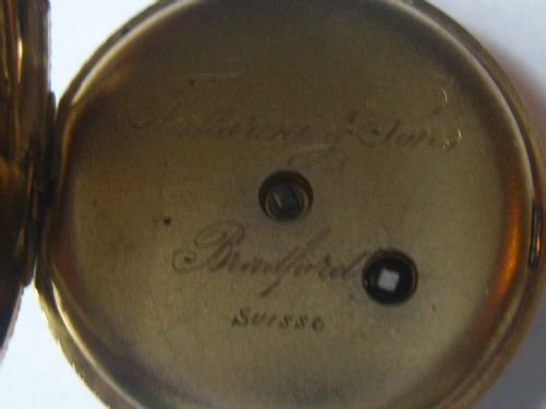 fig 2. Stunning Victorian 18ct Gold Cased Pocket Watch