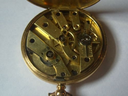 fig 3. Stunning Victorian 18ct Gold Cased Pocket Watch