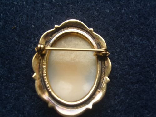 fig 2. Super Victorian Shell Cameo Brooch