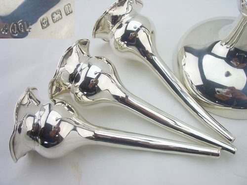 fig 1. BEAUTIFUL Silver EPERGNE Centre Piece Birmingham 1916 - 12
