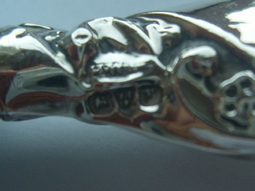 fig 2. Ornate Silver Chester Hallmarked Magnifying Glass