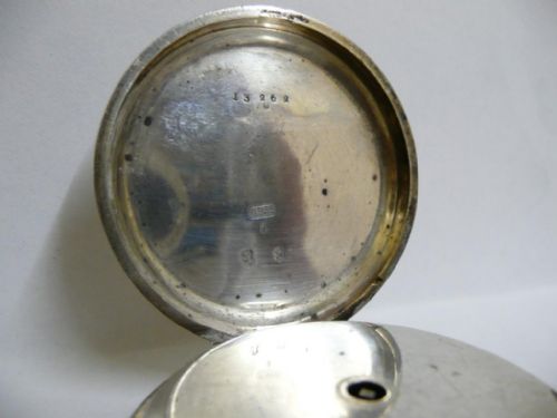 fig 1. Antique Silver Cased Pocket Watch Marked H.Samuel C.1900