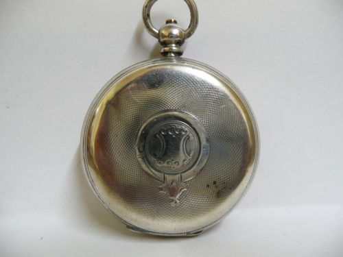 fig 2. Antique Silver Cased Pocket Watch Marked H.Samuel C.1900