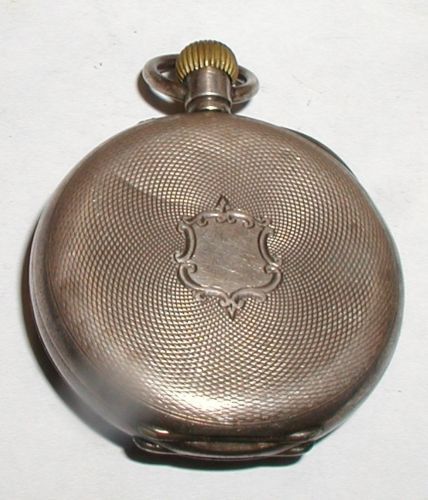 fig 2. Antique Solid Silver Ladies Pocketwatch