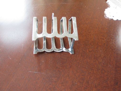 fig 1. Lovely Art Deco Hallmarked Silver Toast Rack