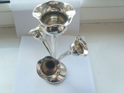 Superb Edwardian Silver Epergne Hallmarked Birmingham 1907