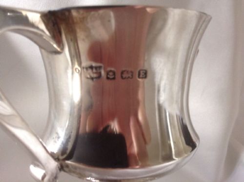 fig 1. A GOOD ANTIQUE SOLID SILVER TROPHY CUP, BIRMINGHAM 1929, Not Engraved