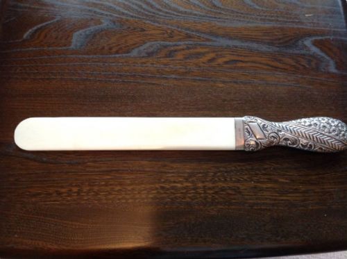 Stunning Ivory and Silver Handled Page Turner