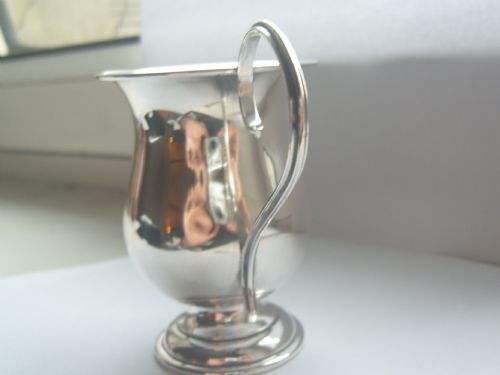 fig 2. Unusual Hallmarked Silver Christening Mug 1919