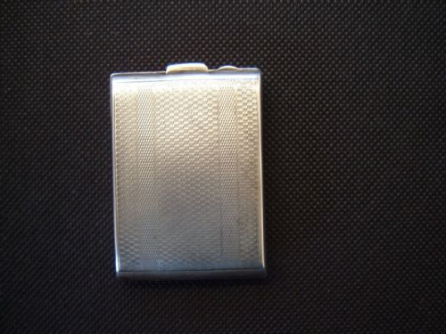 George V Sterling Silver Matchbook Holder Birmingham 1929
