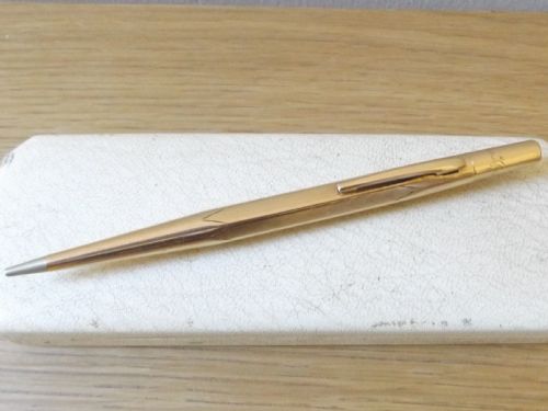 Super Boxed 9ct Gold Life-long Propelling Pencil