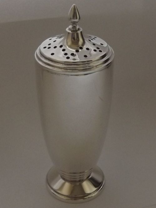 Super Hallmarked Silver Sugar Castor 1920
